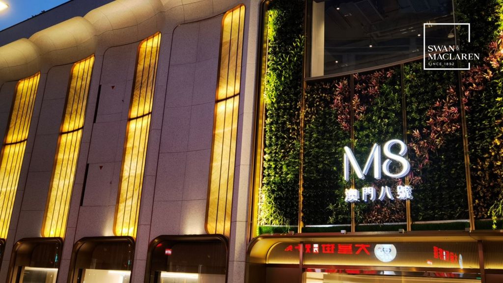 Swan & Maclaren Group completes monumental Macau M8 illumination (lighting) project by subsidiary, SM C2R.