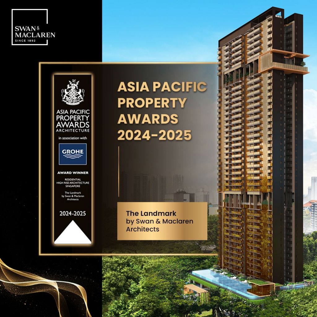 Swan & Maclaren Group is proud to announce that our subsidiary Swan & Maclaren Architects has won the prestigious Asia Pacific Property Awards (Architecture) for The Landmark project in Singapore.