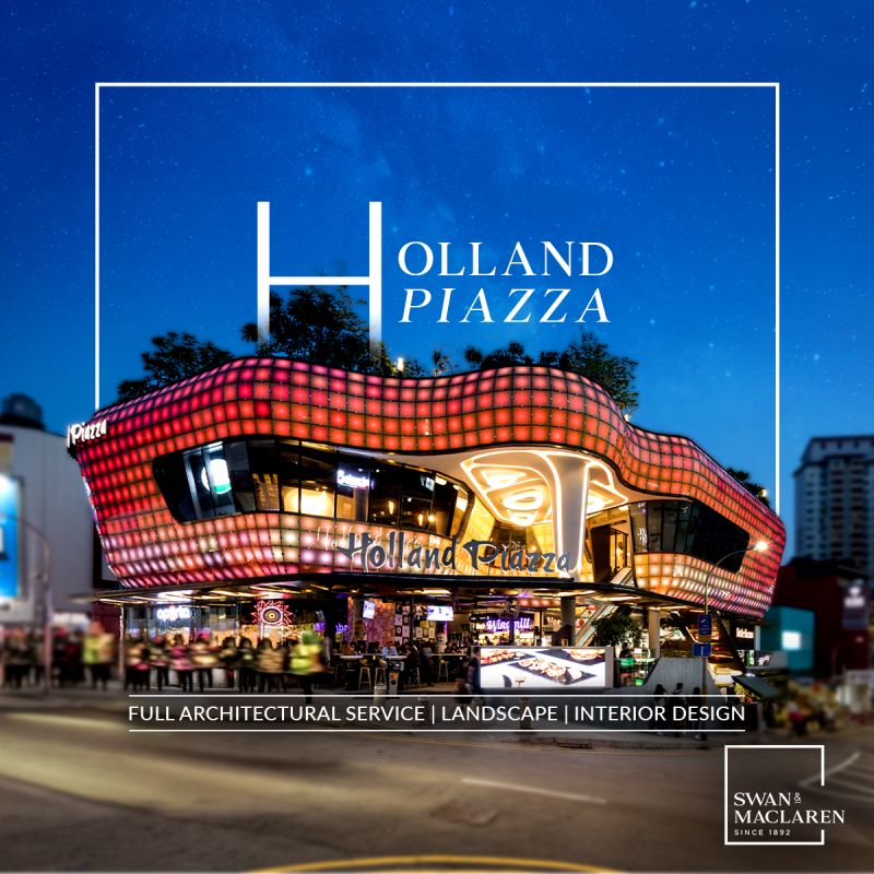 Holland Piazza exemplifies Swan & Maclaren’s expertise in seamlessly integrating dynamic built environments with sustainable architecture, showcasing our strength in creating spaces that blend effortlessly into the surroundings.